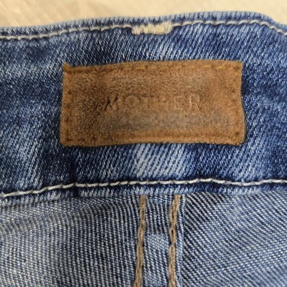 Mother Jeans Womens 26 The Looker Skinny Ankle Heartbreaker Distressed Sexy USA - Picture 6 of 12